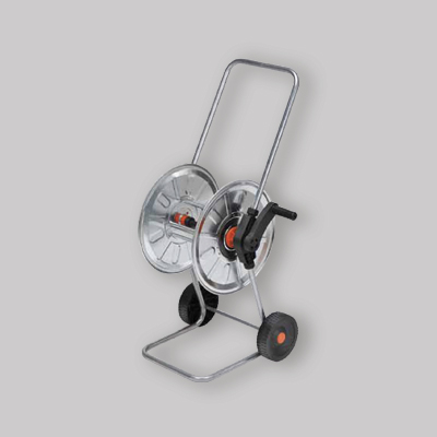 CARRELLO AVVOLGITUBO IN ACCIAIO ZINCATO "210" -