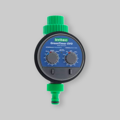 PROGRAMMATORE ELETTRONICO A PILE GREEN TIMER EVO 3/4" F