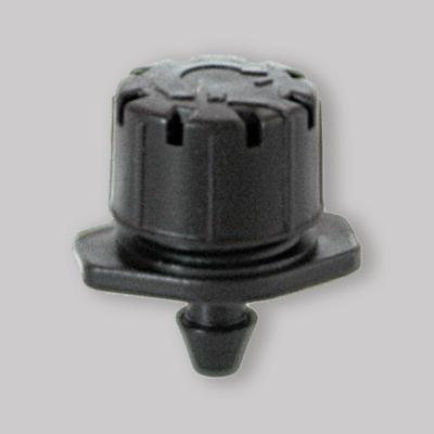 GOCCIOLATORE REGOLABILE 360° 0-40 l/h nero