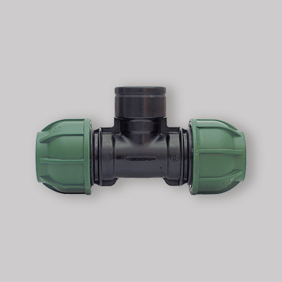 TEE FEMMINA VERDE CONNECTO Ø 32 x 3/4" x 32