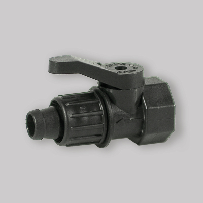 MINI VALVOLA FILETTATA FEMMINA PER TAPE 16 x 3/4" F
