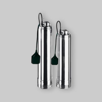 ELETTROPOMPA SOMMERSA MONOBLOCCO 5" INOX IDROGO CON GALLEGGIANTE M 40/10 F HP 1,0