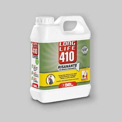 RISANANTE PER IMPIANTI TERMICI "LONG LIFE 410" Tanica 1 lt.