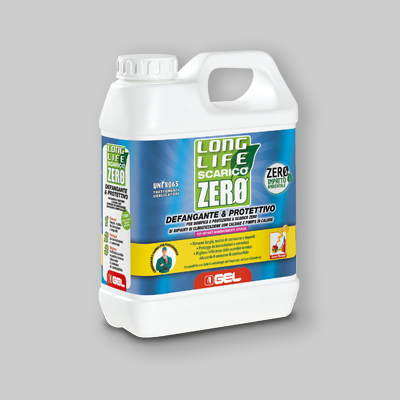 DEFANGATORE E PROTETTIVO PER IMPIANTI TERMICI "LONG LIFE SCARICO ZERO" Tanica 1 lt.
