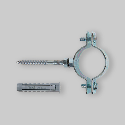 COLLARE PESANTE IN ACCIAIO ZINCATO PER TUBI CPT 1"