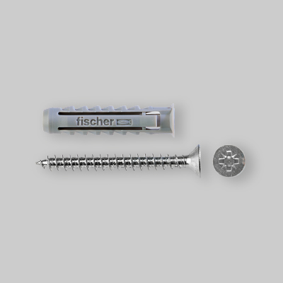 TASSELLO IN NYLON CON VITE TRUCIOLARE T.S.P. IMPRONTA POZIDRIVE Sx 8S
