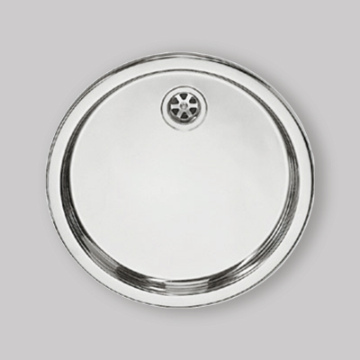 LAVELLO INOX "CINZIA" PIATTO 43,5 cm