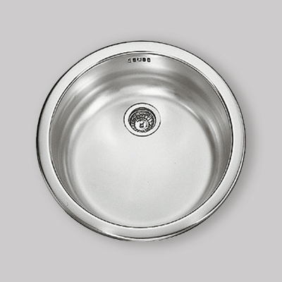 LAVELLO INOX "CINZIA" ROTONDO 43,5 cm