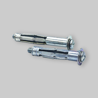 TASSELLI IN ACCIAIO PER PARETI VUOTE M6 x 52