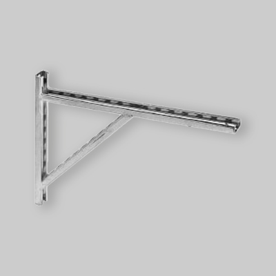 MENSOLA A SQUADRA SALDATA IN PROFILO 545x380 mm