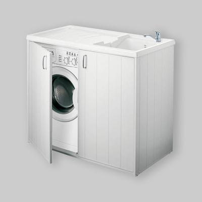 MOBILE COPRILAVATRICE CHIUSO REVERSIBILE 2 Ante