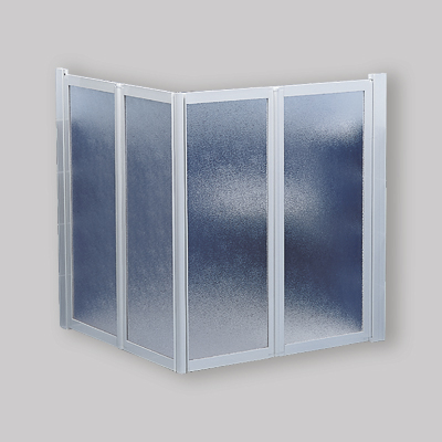 BOX DOCCIA PER DISABILI 90x90 H.100