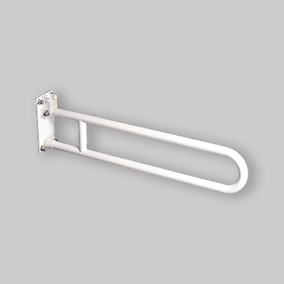 BARRA DI SOSTEGNO RIBALTABILE BIANCA 65 cm
