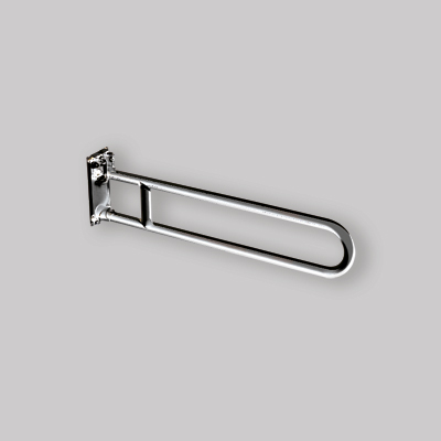 BARRA DI SOSTEGNO RIBALTABILE ACCIAIO INOX SATINATO cm 80