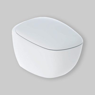 VASO SOSPESO RIMFREE "CITTERIO" CON SEDILE Chiusura rallentata