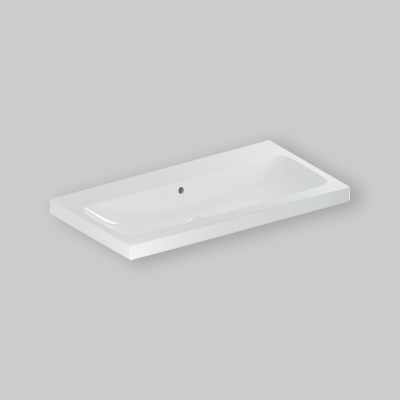 LAVABO SIMMETRICO" ICON LIGHT" 90 cm Bianco