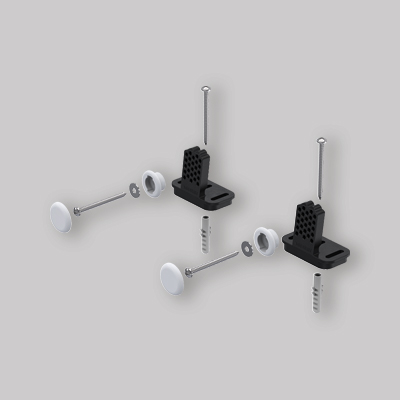 FISSAGGIO LATERALE WC E BIDET -