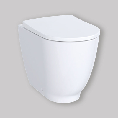 VASO FILO PARETE RIMFREE "ACANTO" CON SEDILE Chiusura rallentata