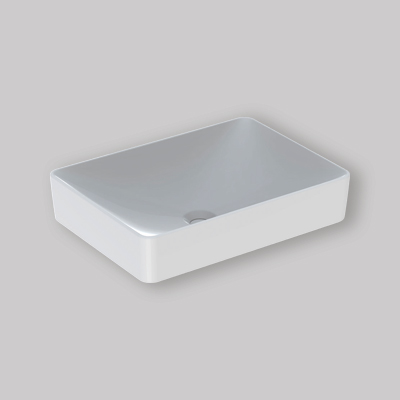 LAVABO DA APPOGGIO RETTANGOLARE "VARIFORM" SPR 55 cm