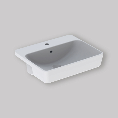 LAVABO A SEMINCASSO CPR "VARIFORM" QUADRATO 55 cm