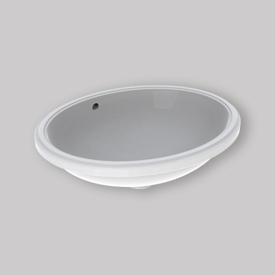 LAVABO A INCASSO SOTTOPIANO OVALE VARIFORM Ø 56 cm