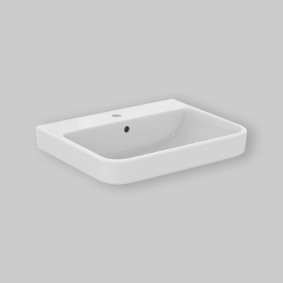 LAVABO MONOFORO "I.LIFE B" cm 65