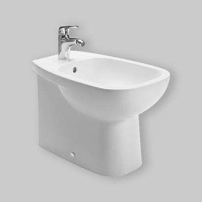 BIDET FILO PARETE "D-CODE" Monoforo 36x56