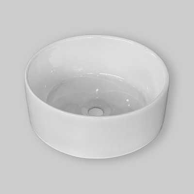 LAVABO FREE-STANDING DA APPOGGIO IN CERAMICA SPR "ROUND" Ø41 x 15,5 cm
