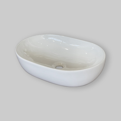 LAVABO FREE-STANDING DA APPOGGIO IN CERAMICA SPR "BOWL 60" 59,5 x 42 x 14,5 cm