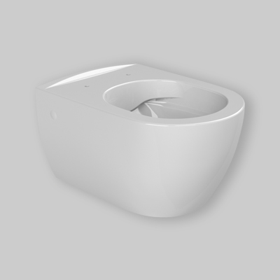 VASO SOSPESO "SERIE ONE" RIMFREE Bianco