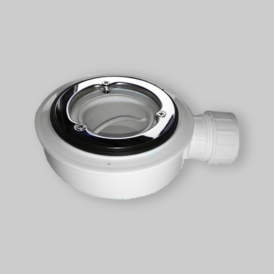 PILETTA PER PIATTO DOCCIA "ULTRAFLAT" Ø 90 - H.54 mm