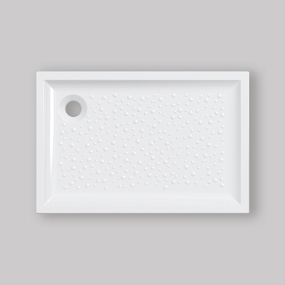 PIATTO DOCCIA RETTANGOLARE "BASTIA" H.7 80 x 120 cm