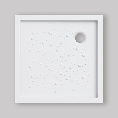 PIATTO DOCCIA QUADRATO "BASTIA" H.7 90 x 90 cm