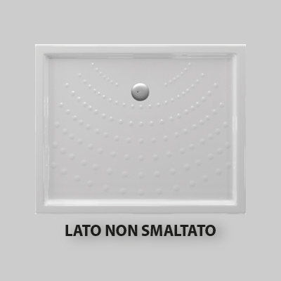 PIATTO DOCCIA RETTANGOLARE "ABACO" H.6 72 x 90 cm