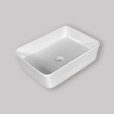 LAVABO DA APPOGGIO "ZETA" RETTANGOLARE 50x38