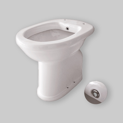 VASO/BIDET CON EROGATORE H.50 Scarico a terra