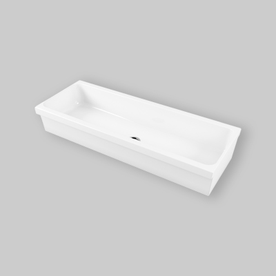 LAVABO A CANALE "NIVEA" 90 x 45 cm