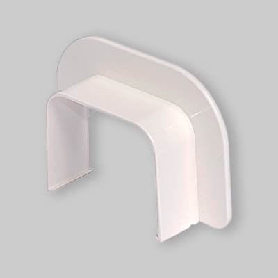 PASSAGGIO A MURO PER CANALINA "EURO PLUS" 65x50 mm