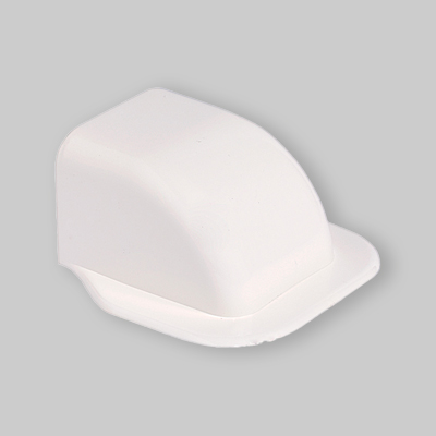CURVA A MURO PER CANALINA "EURO PLUS" 65x50 mm