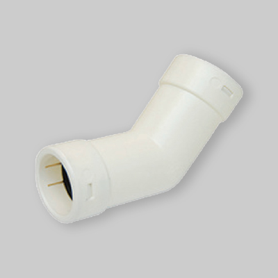 RACCORDO A 135° PER TUBO RIGIDO SCARICO CONDENSA Ø 20