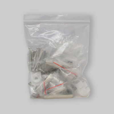 KIT DI MONTAGGIO PER PORTA DOCCIA A BATTENTE FAST COD. 00448 -