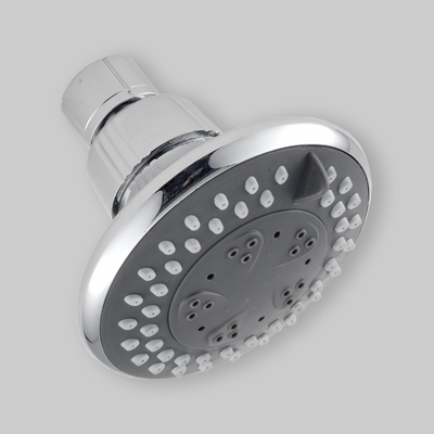 SOFFIONE DOCCIA "ZURIGO" 3 GETTI ABS Cromato