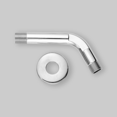 BRACCIO DOCCIA "OSCAR" IN ABS CROMATO 1/2" - 15 cm