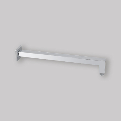 BRACCIO DOCCIA "DAMASCO" IN ACCIAIO CROMATO 1/2" - 40 cm