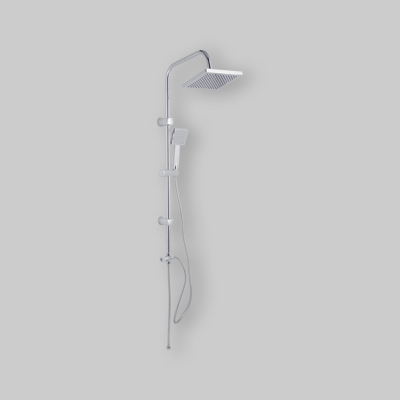 SET COLONNA DOCCIA QUADRA Cromata - 1 getto