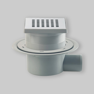 POZZETTO PER DOCCIA A PAVIMENTO MINIFLOW Q SQUARES 110 x 110 mm