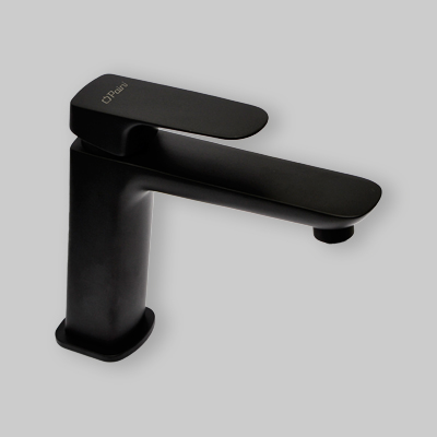 MISCELATORE LAVABO MEDIO "NOVE" Nero senza scarico