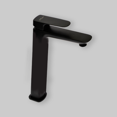 MISCELATORE LAVABO ALTO "NOVE" Nero senza scarico