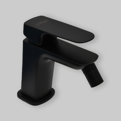MISCELATORE BIDET "NOVE" Nero c/scarico aut.