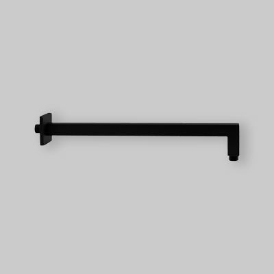 BRACCIO DOCCIA SQUADRE QUADRO NERO Cm 35